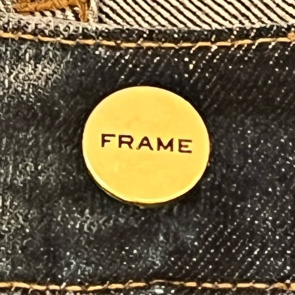 FRAME LE GARCON MID-RISE STRAIGHT-LEG ANKLE JEANS IN KINMOUNT NWT‎ WOMEN'S 32 - Picture 12 of 16